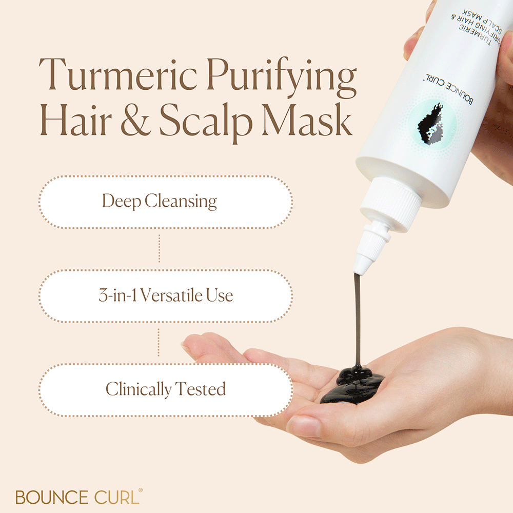 Bounce Curl Turmeric Purifying Hair & Scalp Mask 237ml