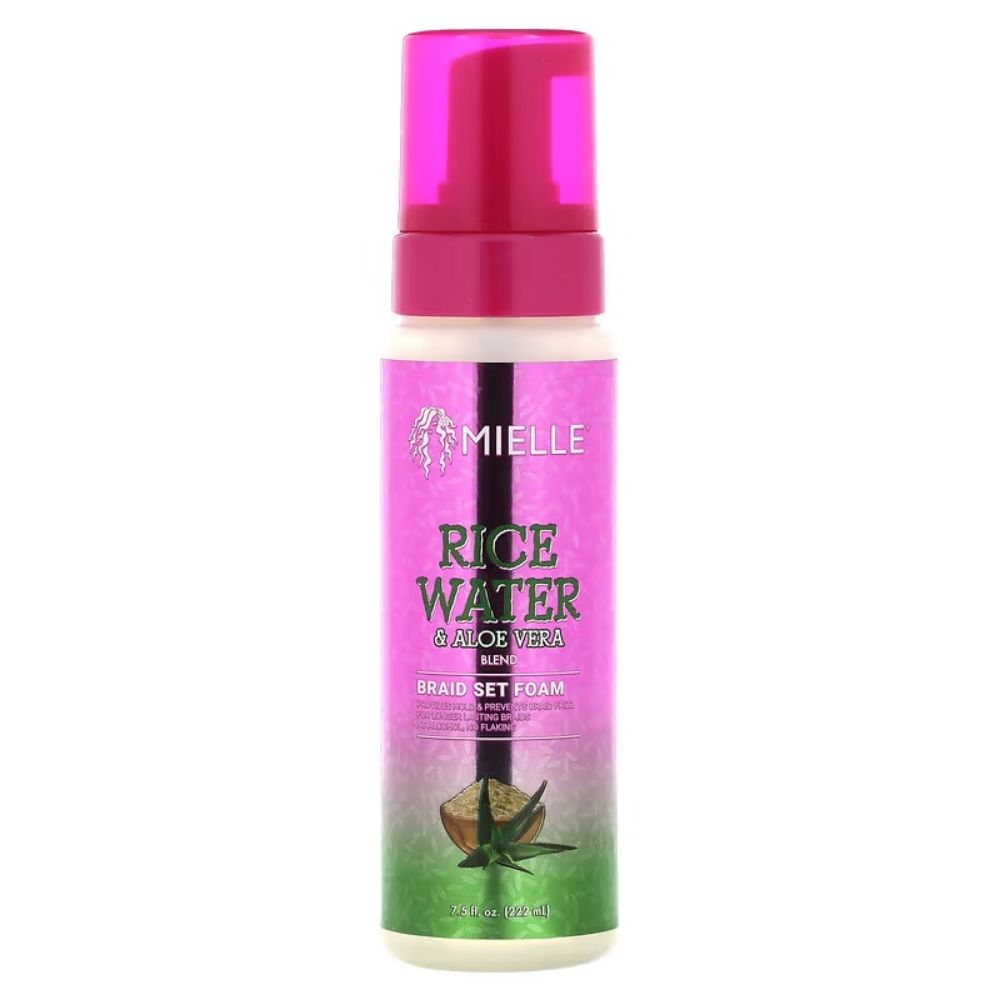 Mielle Rice Water & Aloe vera Braid Set Foam 222ml