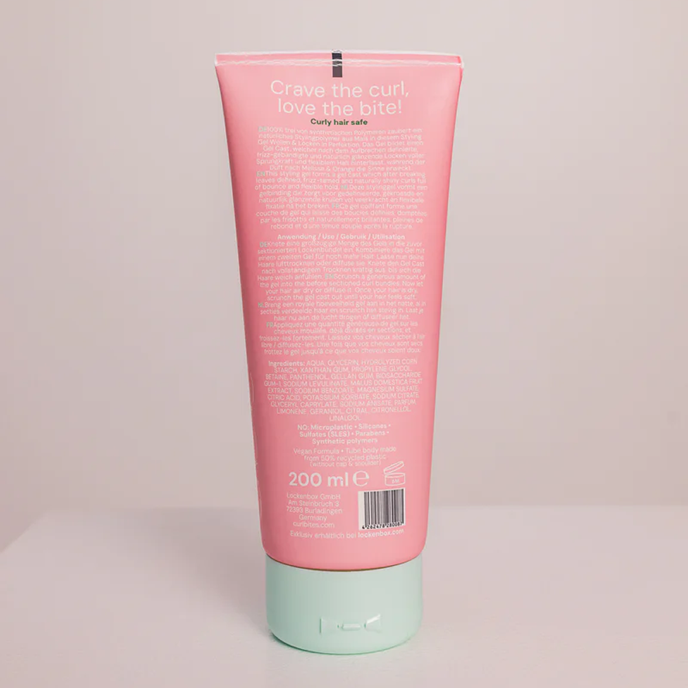 Curl Bites Volume & Halt Scrunching Gel 200ml