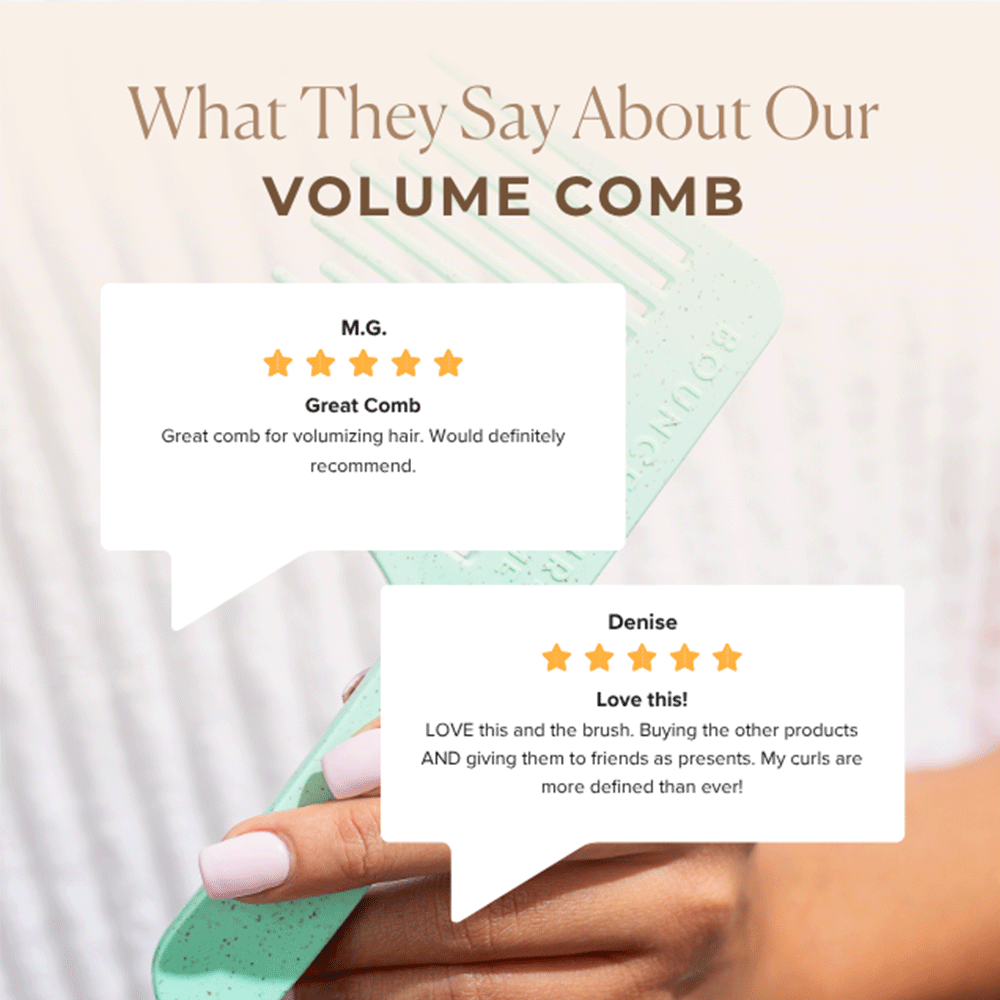 Bounce Curl Volume Enhancing Comb