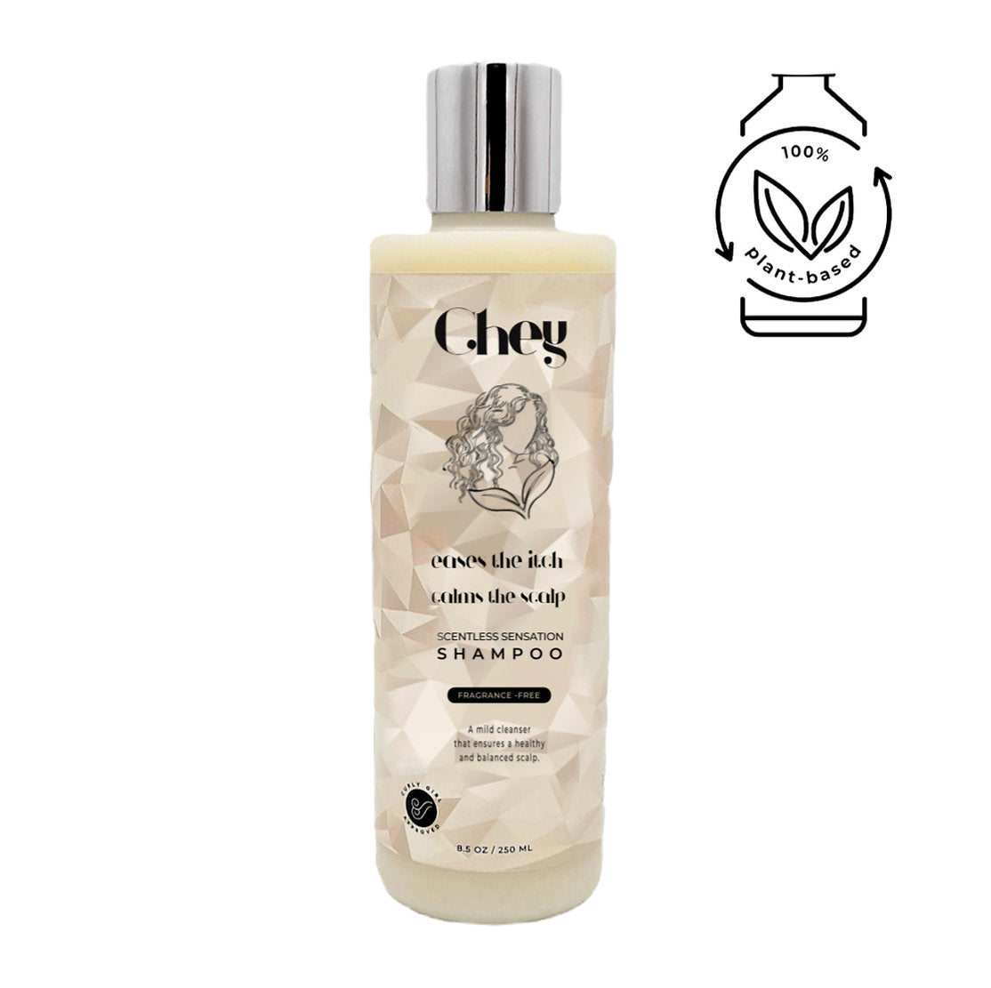 Chey Haircare Scentless Sensation Shampoo 250ml