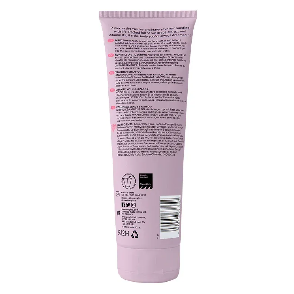 Noughty Pumped Up Volumising Shampoo 250ml