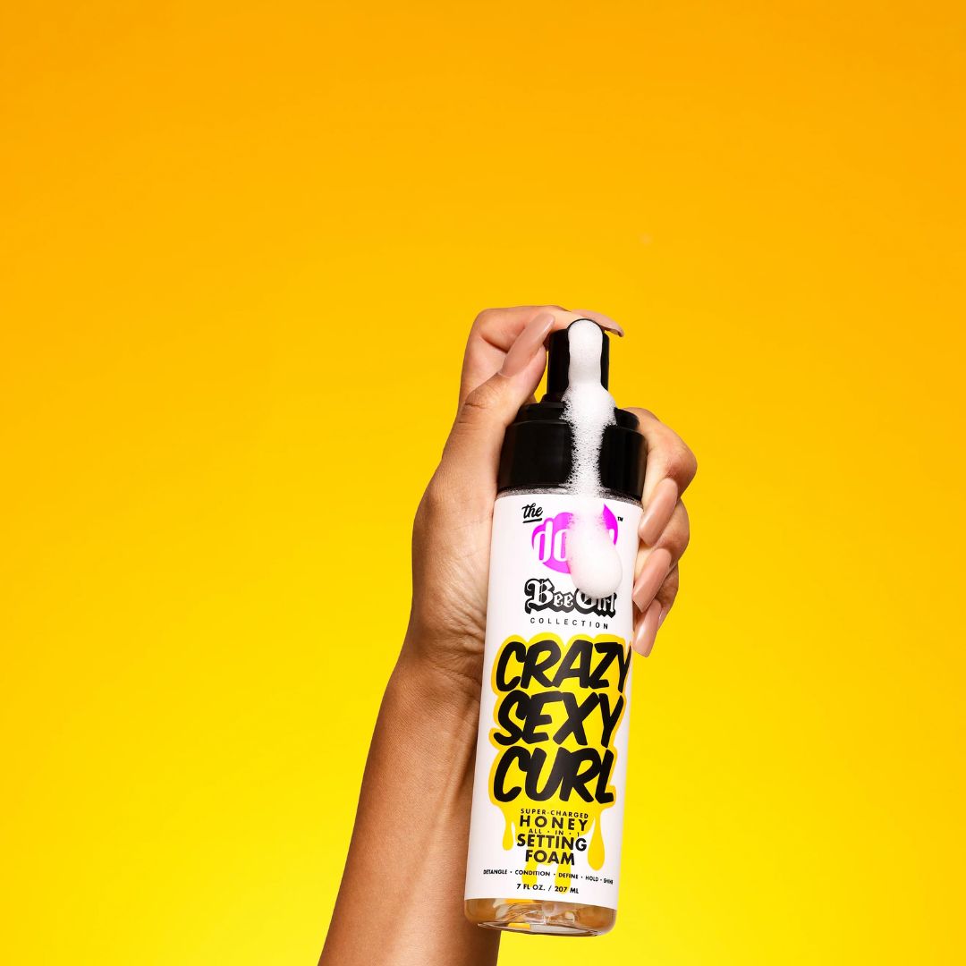The Doux Bee Girl Crazy Sexy Curl Honey Setting Foam