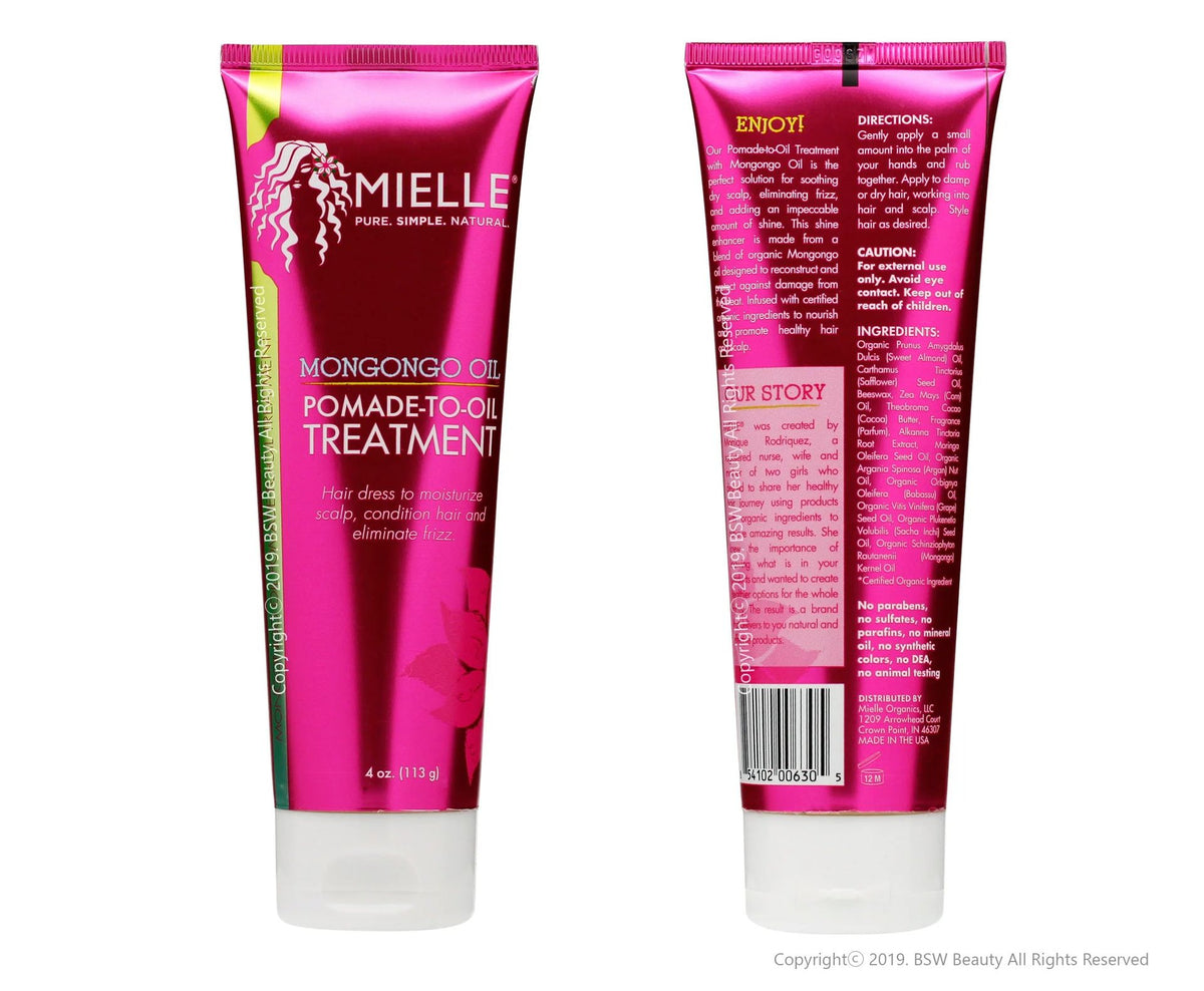 Mielle Mongongo Oil Pomade-to-Oil Treatment 113 g