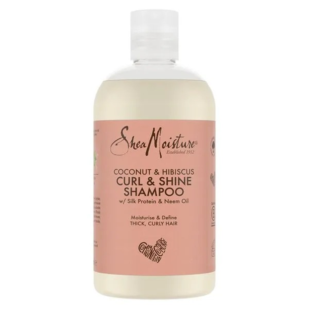 Shea Moisture Kokosnuss & Hibiskus Locken & Glanz Shampoo