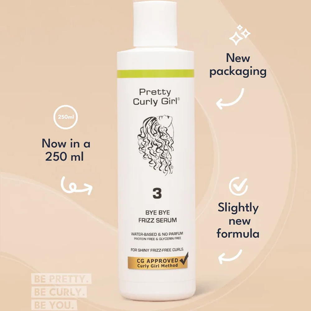 Pretty Curly Girl Bye Bye Frizz Serum