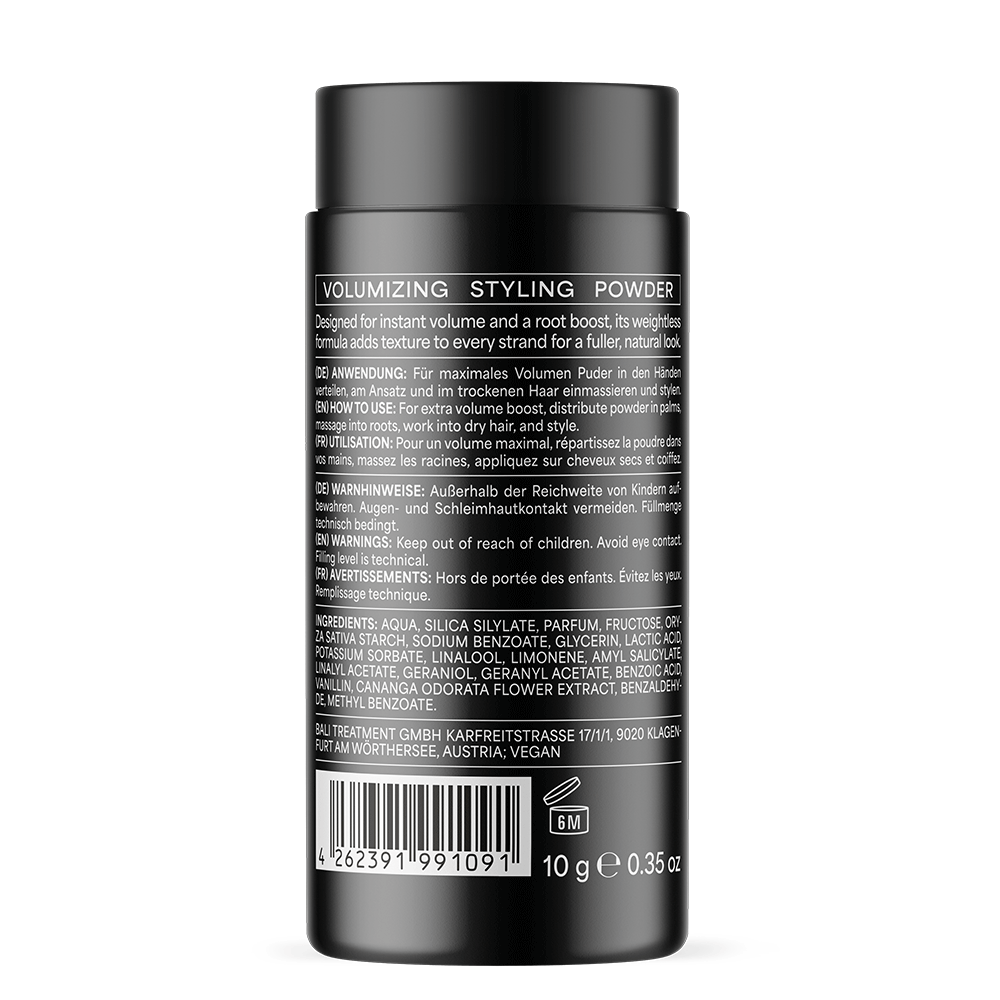 Bali Curls Bali Gents Volumizing Styling Powder 10g