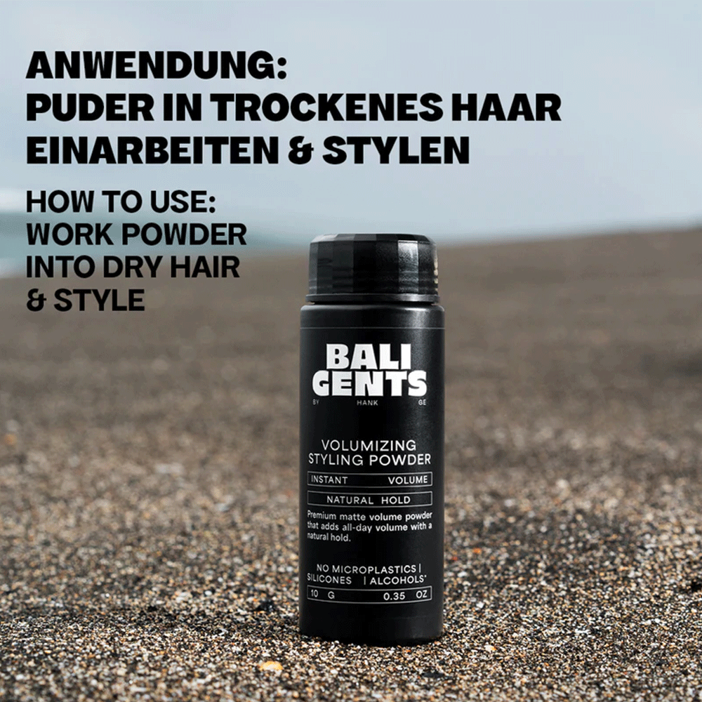 Bali Curls Bali Gents Volumizing Styling Powder 10g