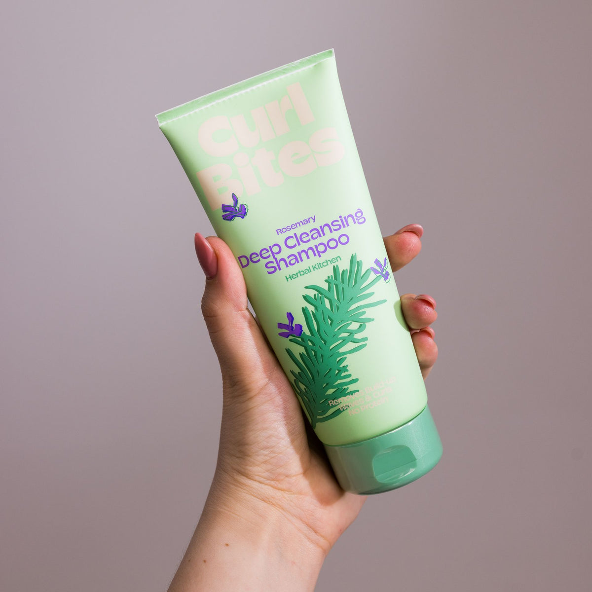 Curl Bites Rosemary Tiefenreinigendes Shampoo 200ml