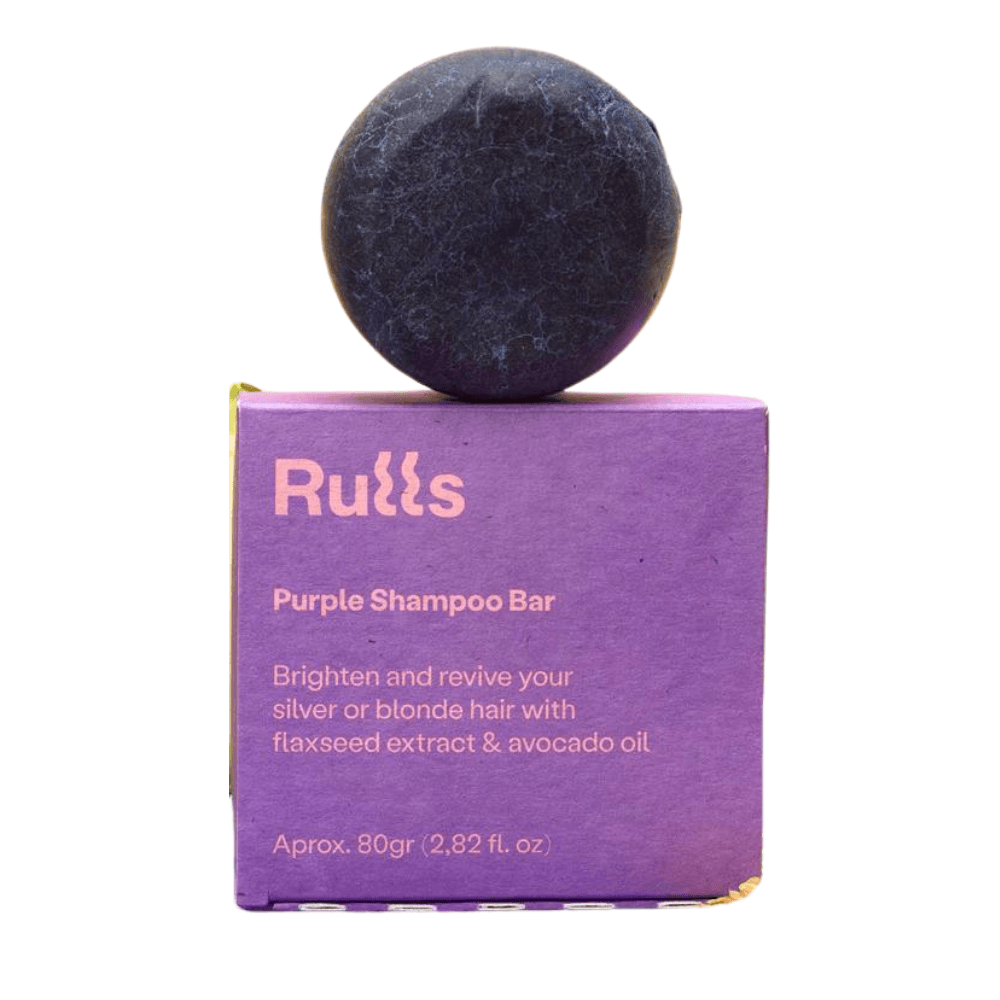 Rulls Pack Shampoo feste lila Seife + Seifenschale
