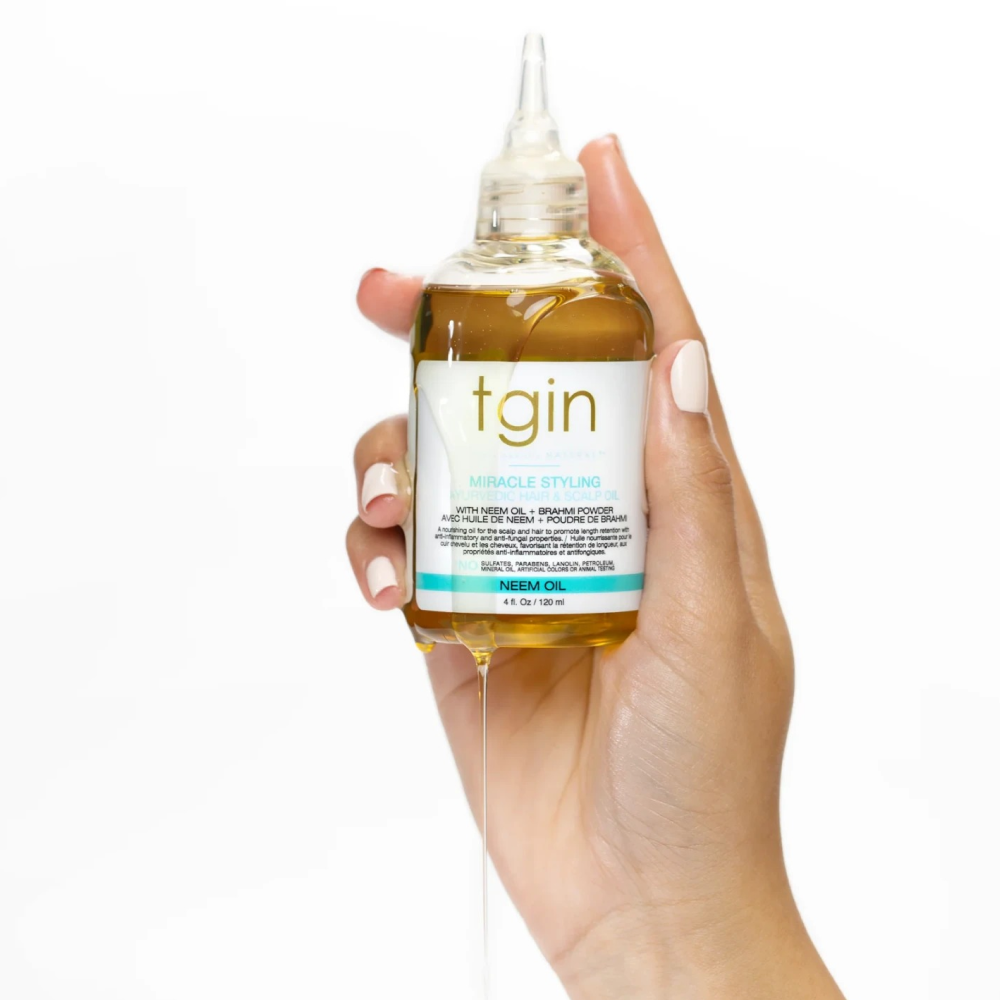 Tgin Miracle Styling Ayurvedisches Haar- und Kopfhautöl 4oz