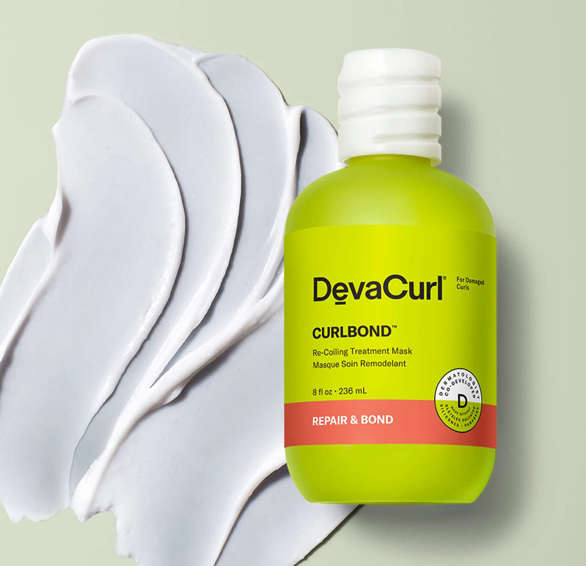 DevaCurl Curlbond Re-Coiling Treatment Mask 8oz