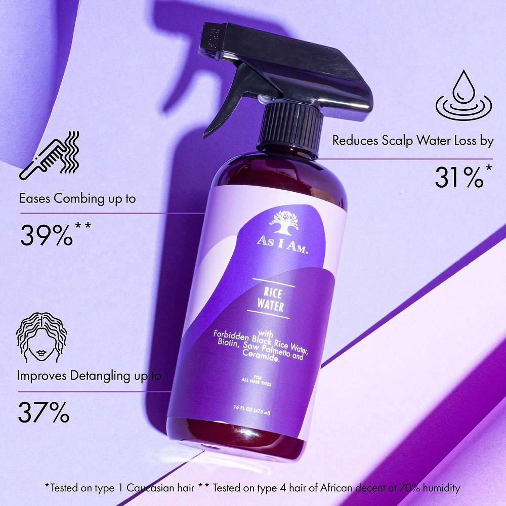 As I Am Reiswasser-Spray 475ml