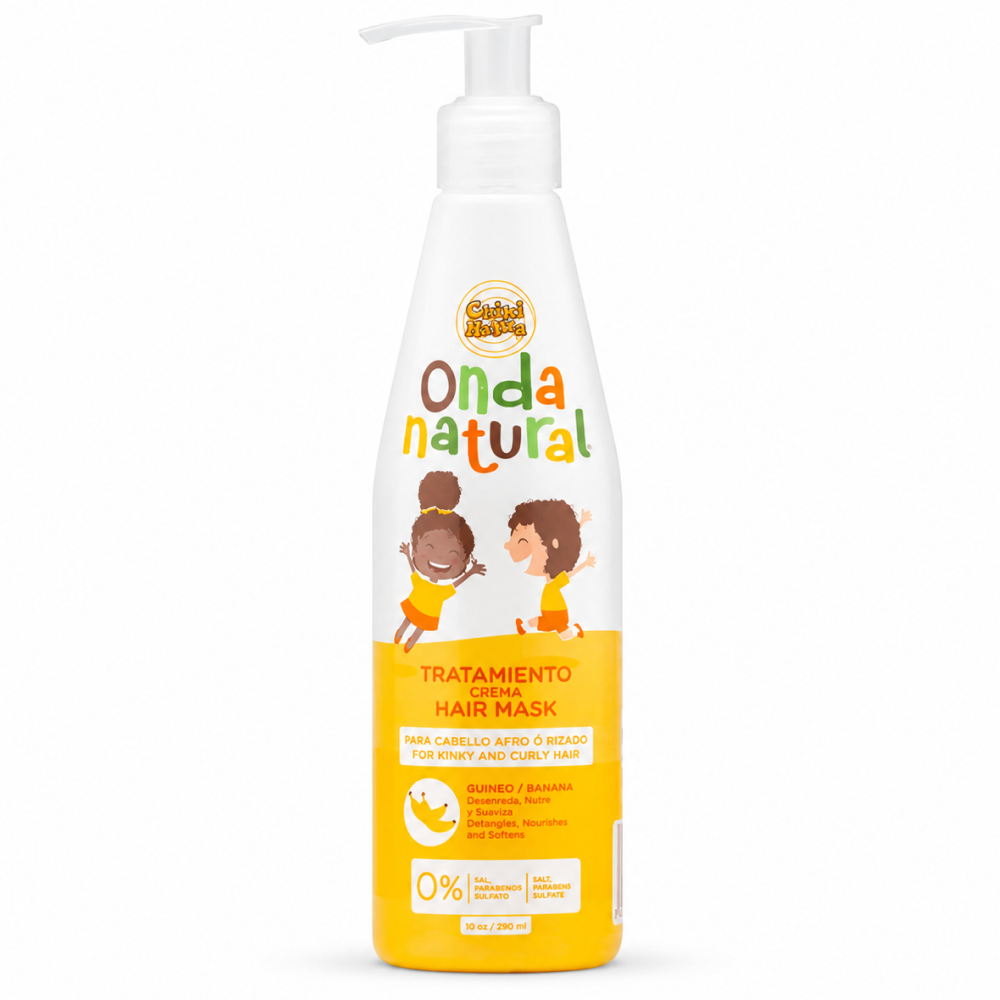 Onda natural Tratamiento crema hair mask para cabello Afro o Rizado for Kinky and Curly hair
