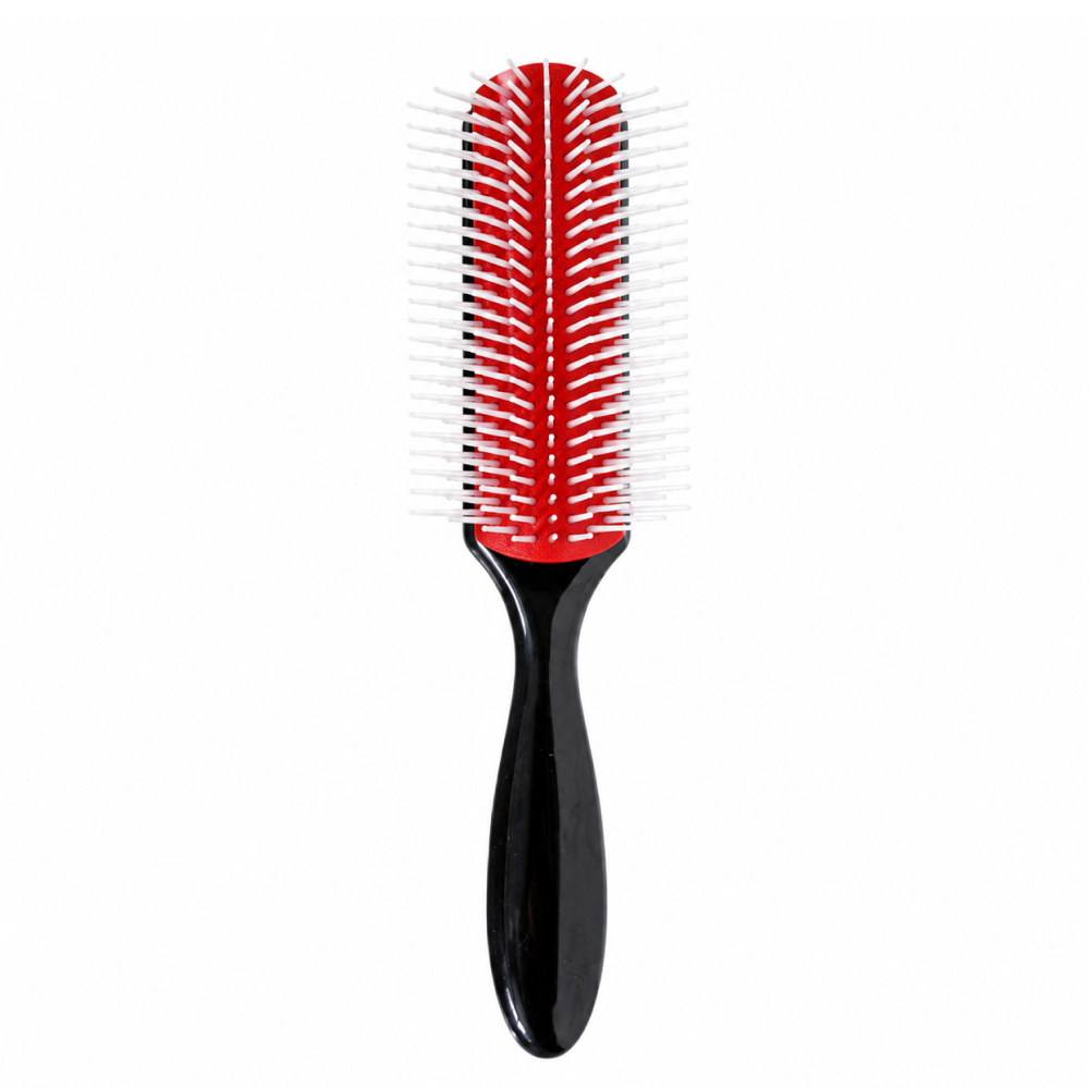Bifull Flat Brush Rubber Plastic Bristles