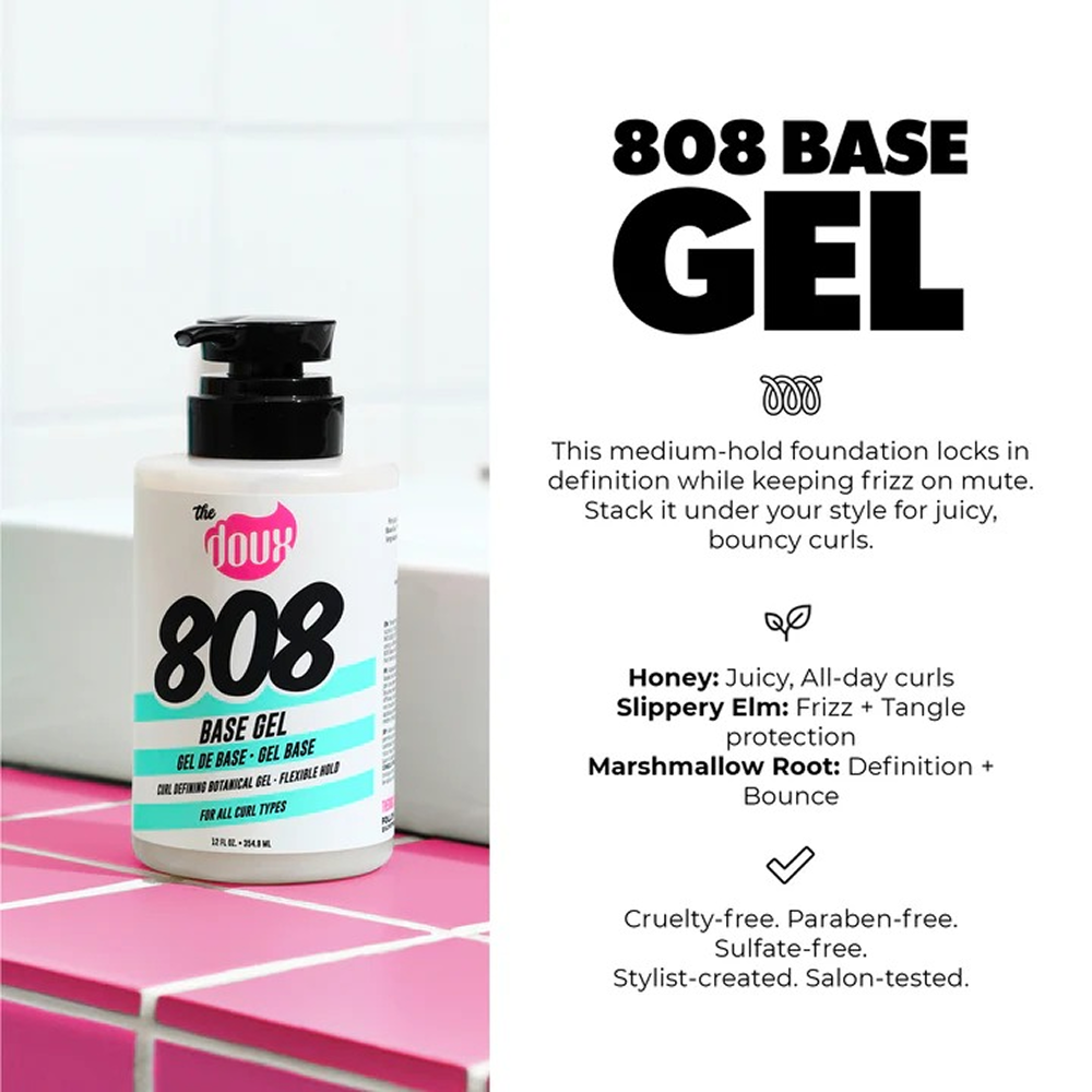 Das Doux 808 Base Gel für natürliches und lockiges Haar 354ml
