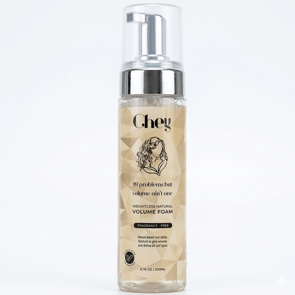 Chey Haircare Schwereloser Natürlicher Volumen-Schaum