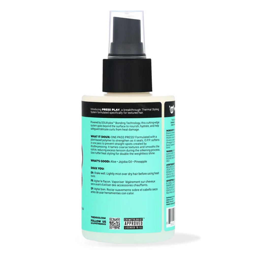 The Doux Press Play O.P.P. One Pass Hitzeschutzspray 118ml
