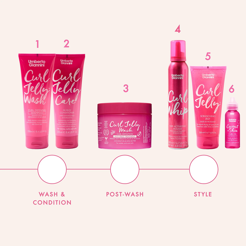 Umberto Giannini Curl Jelly Mask Curl Definition 300ml