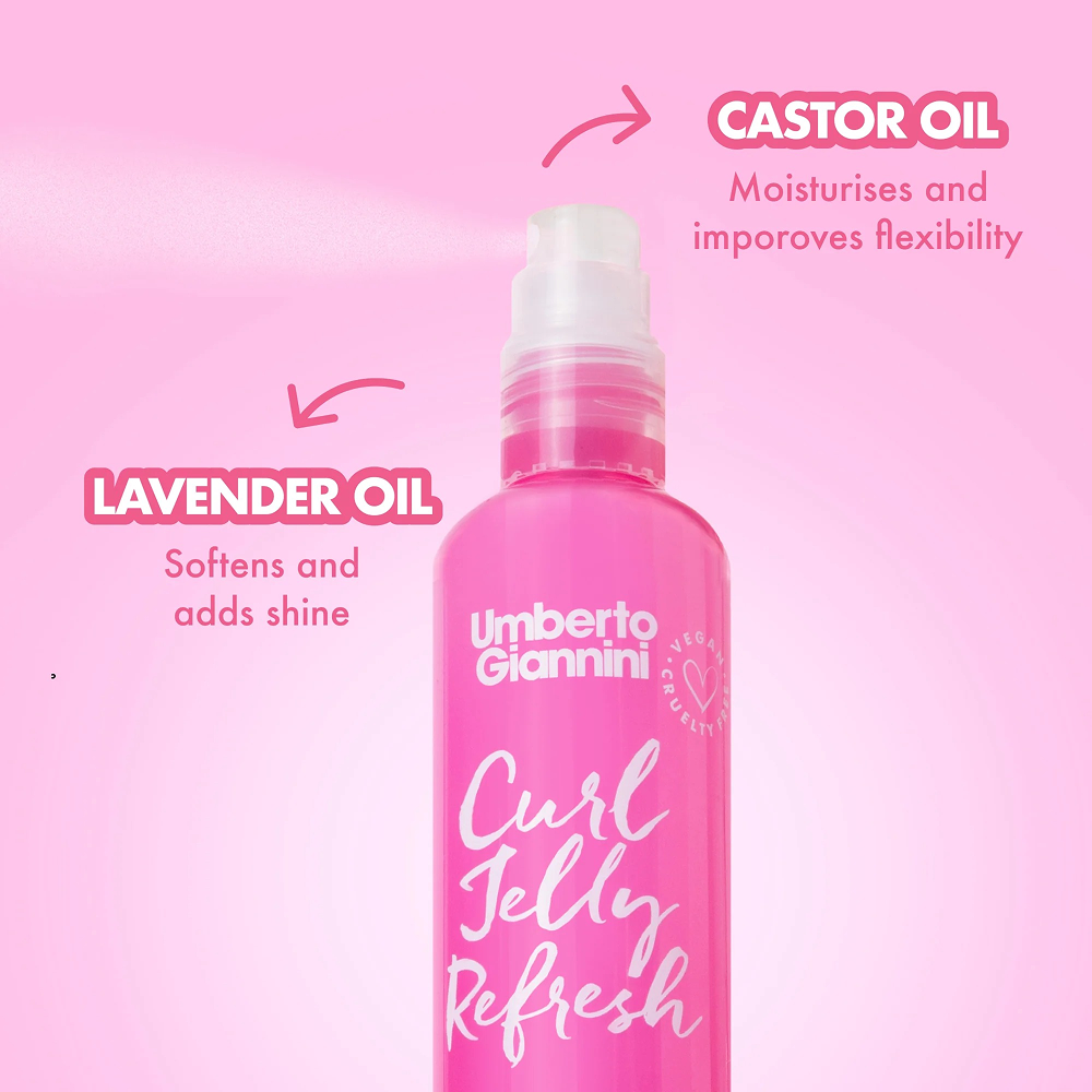 Umberto Giannini Curl Jelly Refresh Locken-Belebungs-Spray 150ml