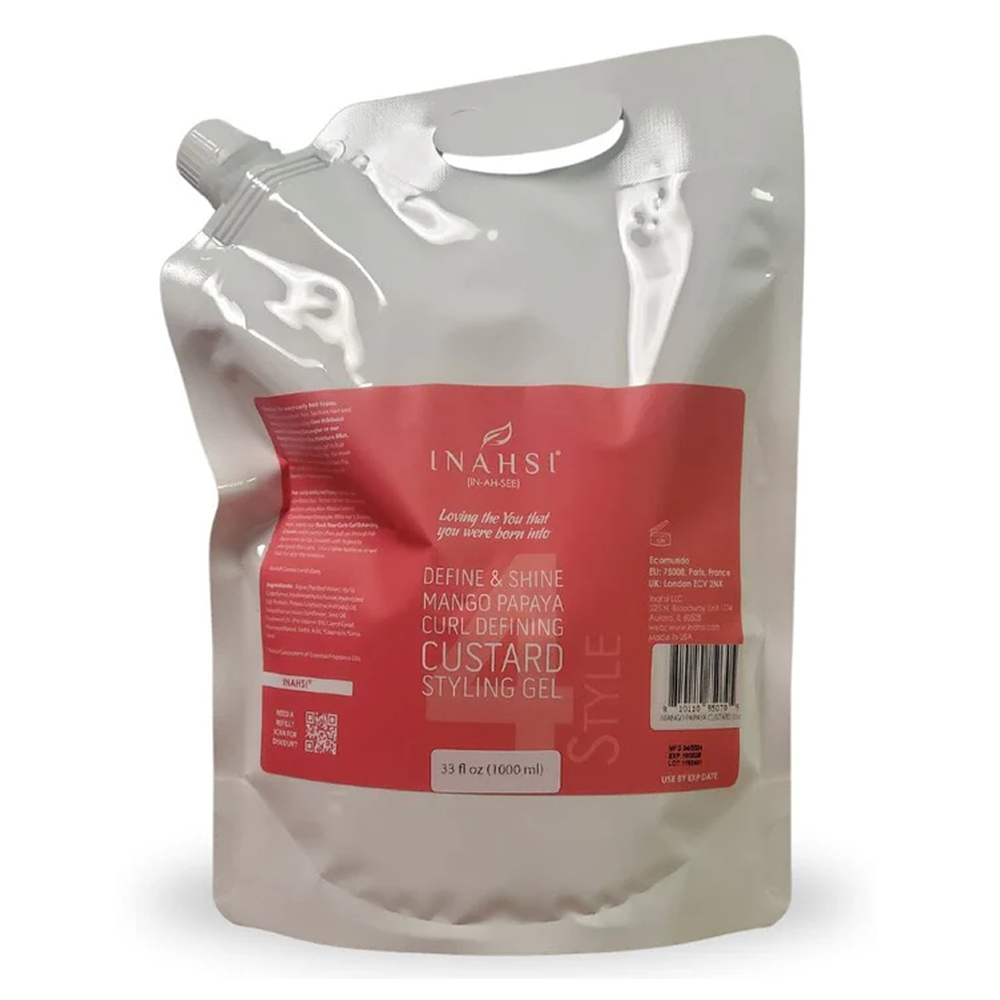 Inahsi Naturals Define & Shine Mango Papaya Locken definierende Creme