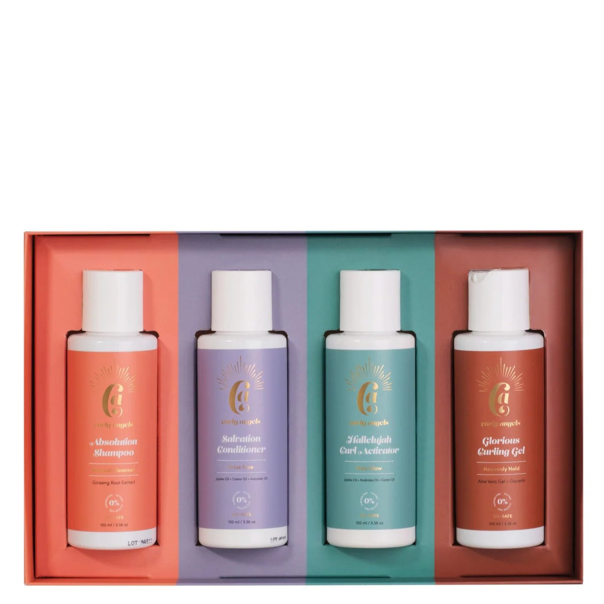 Curly Angels To Go Reise-Set