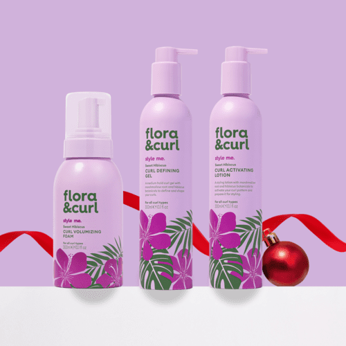 Flora & Curl Style Me Sweet Hibiscus Locken-Volumen-Schaum 300ml