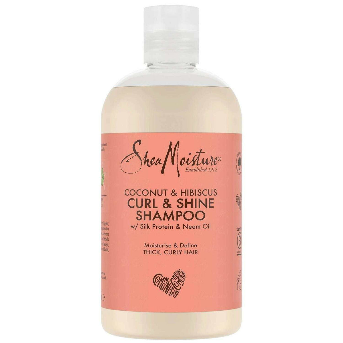 Shea Moisture Kokosnuss & Hibiskus Locken & Glanz Shampoo