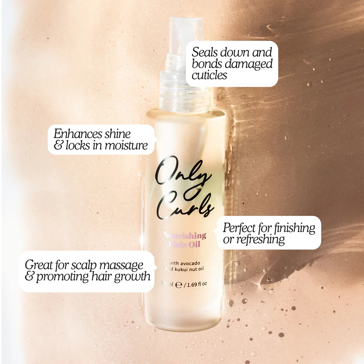 Only Curls pflegendes Haaröl 50ml