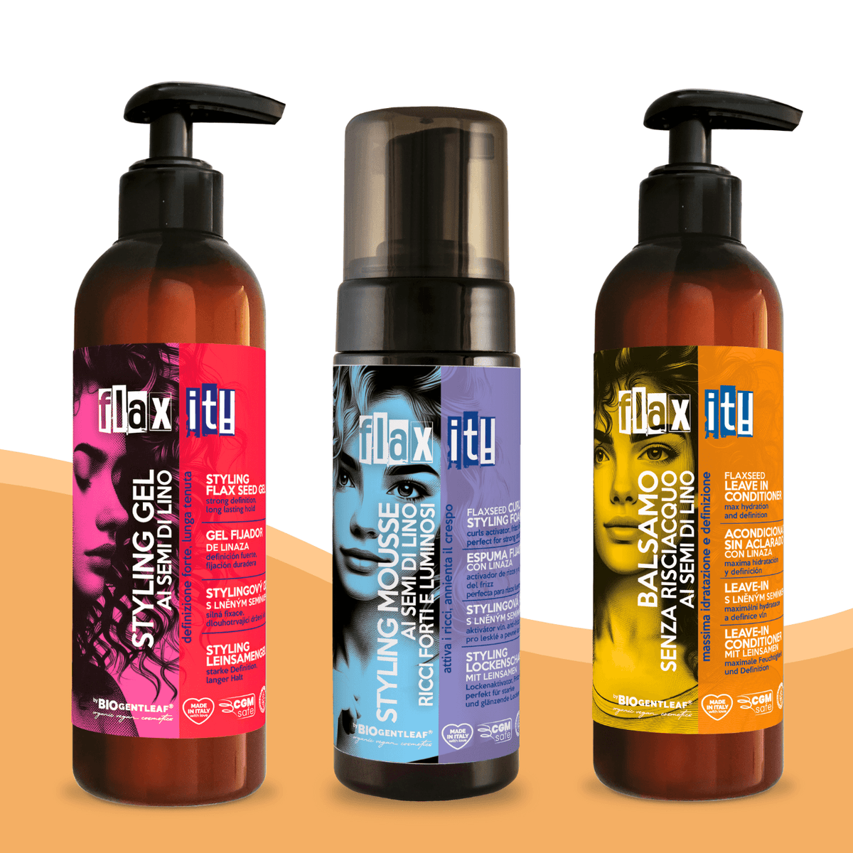 Bio Gentleaf Flax It Leave-In Conditioner with Flaxseed 200 ml