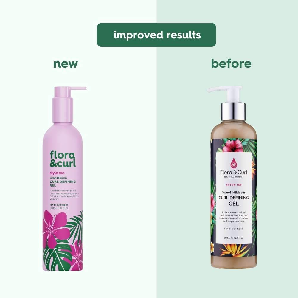 Flora & Curl Style Me Sweet Hibiscus Curl Defining Gel 300ml