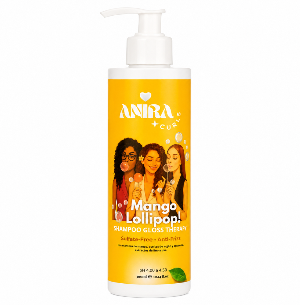 Anira Curls Mango Lollipop Shampoo Gloss Therapy