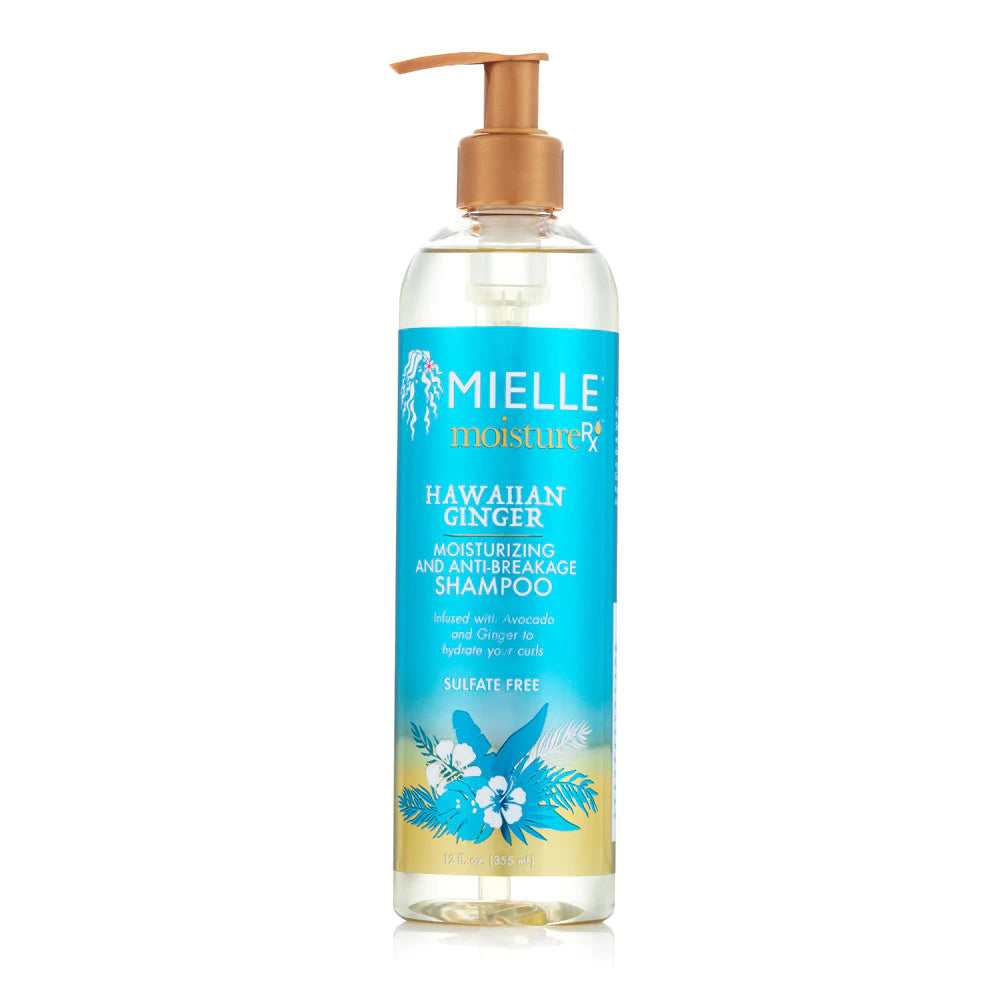 Mielle Moisture RX Hawaiian Ginger feuchtigkeitsspendendes und Anti-Haarbruch Shampoo 355ml