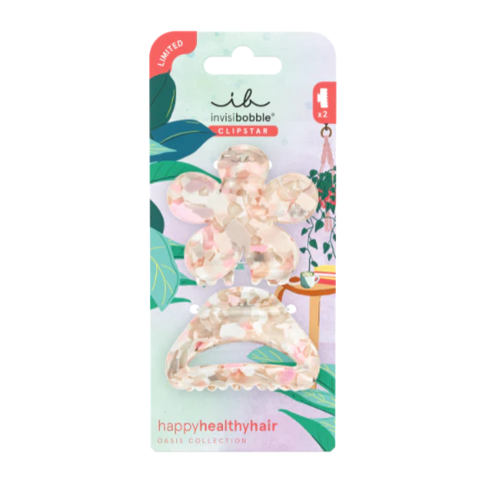 Invisibobble Clipstar M Oasis Refreshed Bloom (2pc)