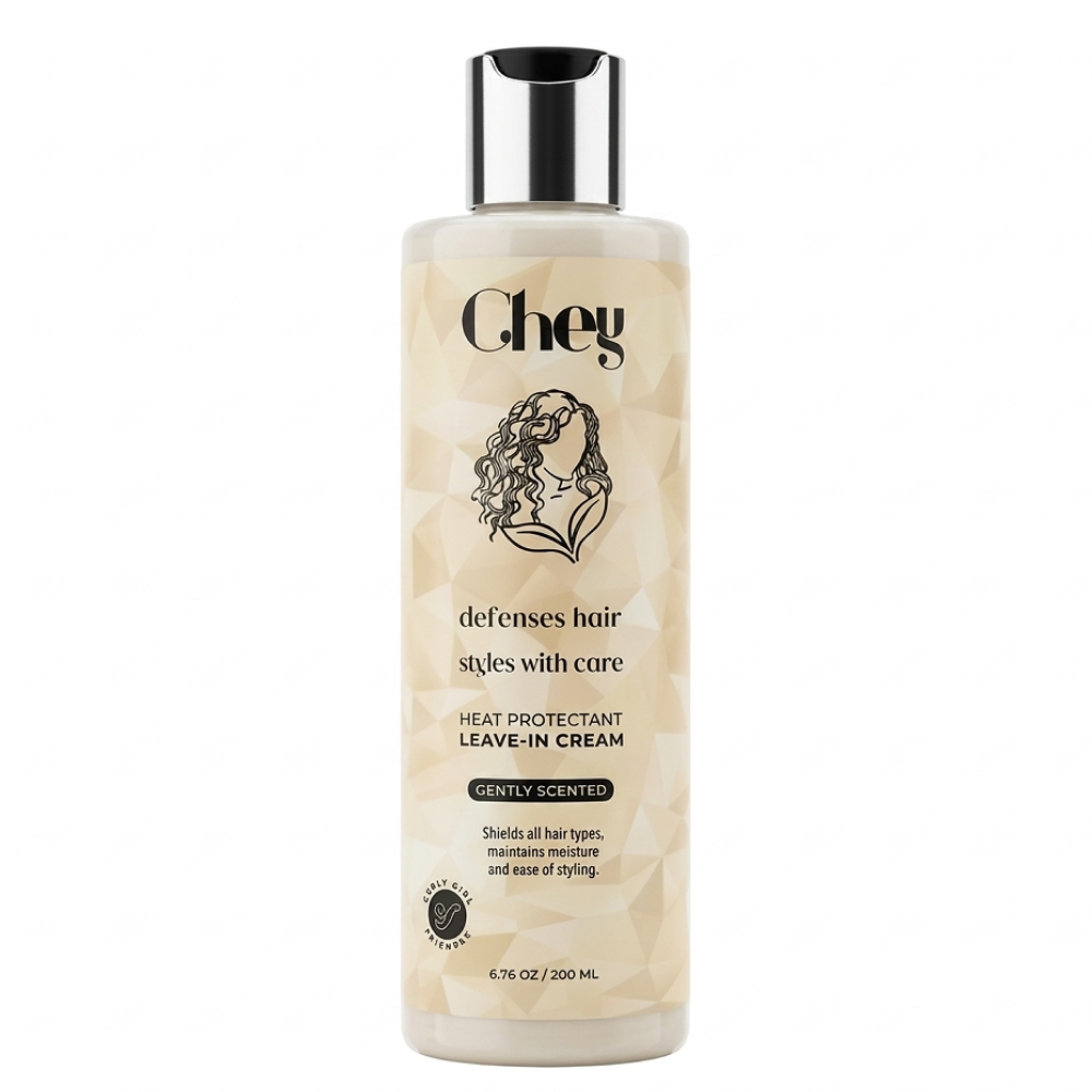 Chey Haircare Hitzeschutz Leave-in-Creme