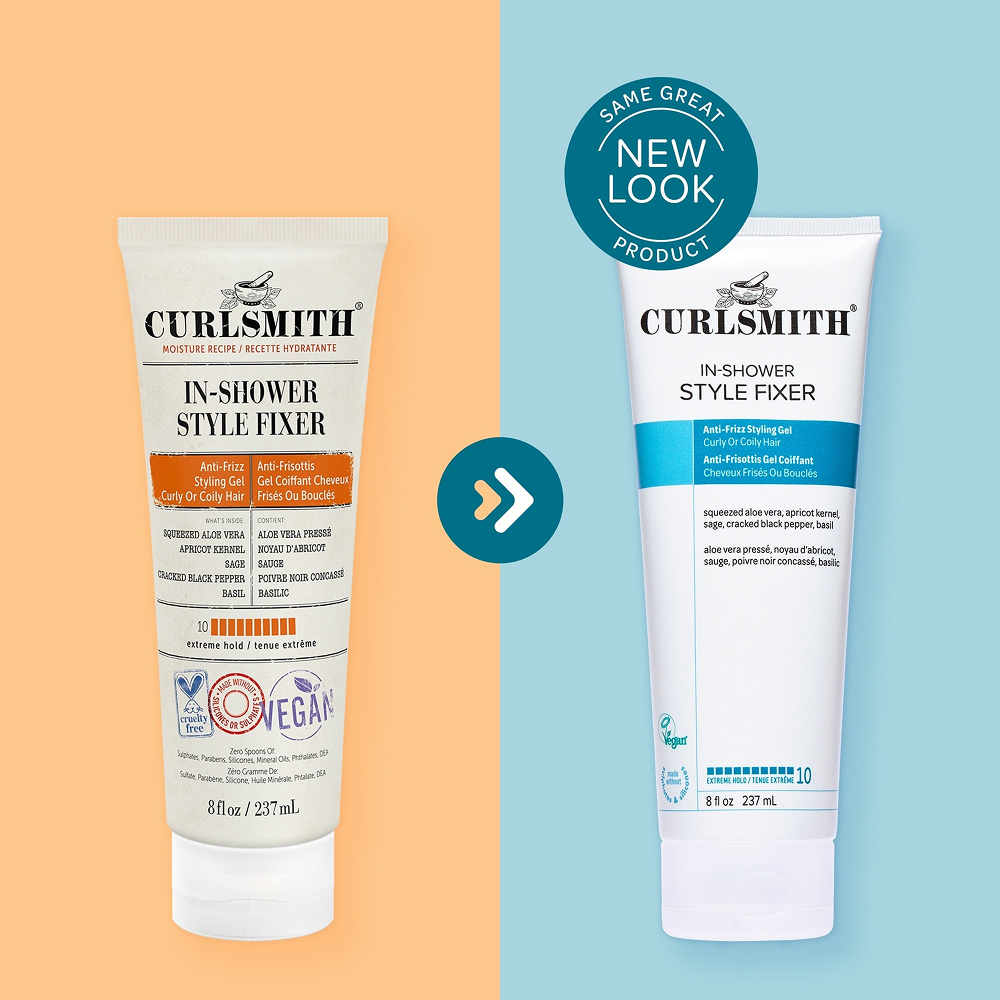 Curlsmith Fragrance-Free Strong Hold Gel 237ml