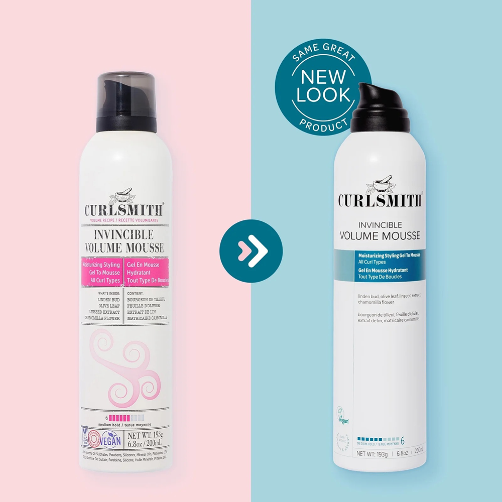 Curlsmith Invincible Volume Mousse 200ml