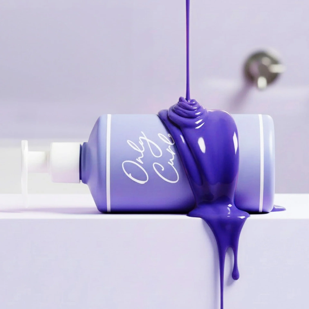 Only Curls Purple Curl Cleansing Duo – Für blonde und silberne Locken