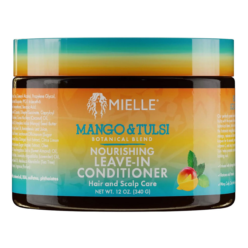 Mielle Mango &amp; Tulsi Nourishing Leave-In Conditioner 340g