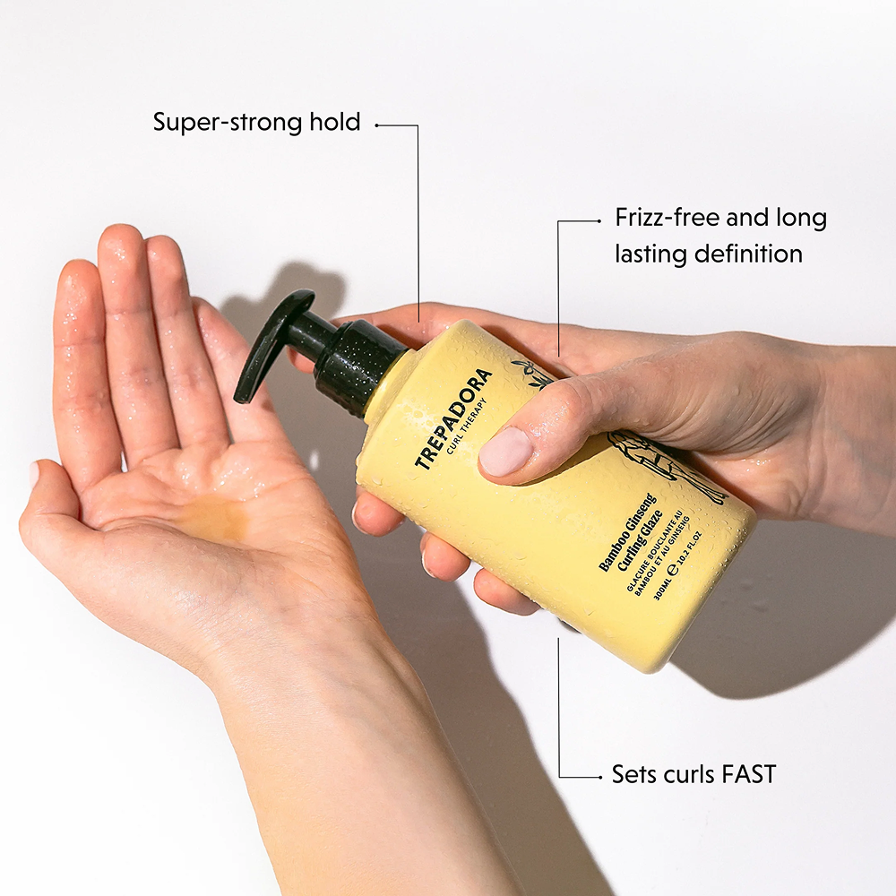 Trepadora Bambus-Ginseng Locken-Glanz-Gel 300ml