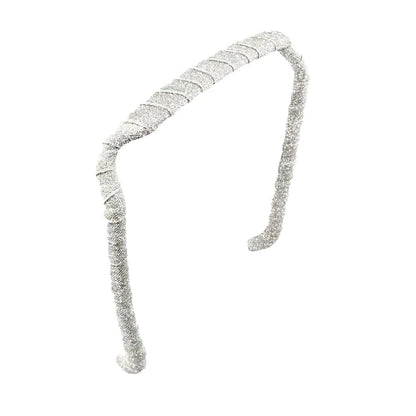 Zazzy Bandz Silver Sparkles