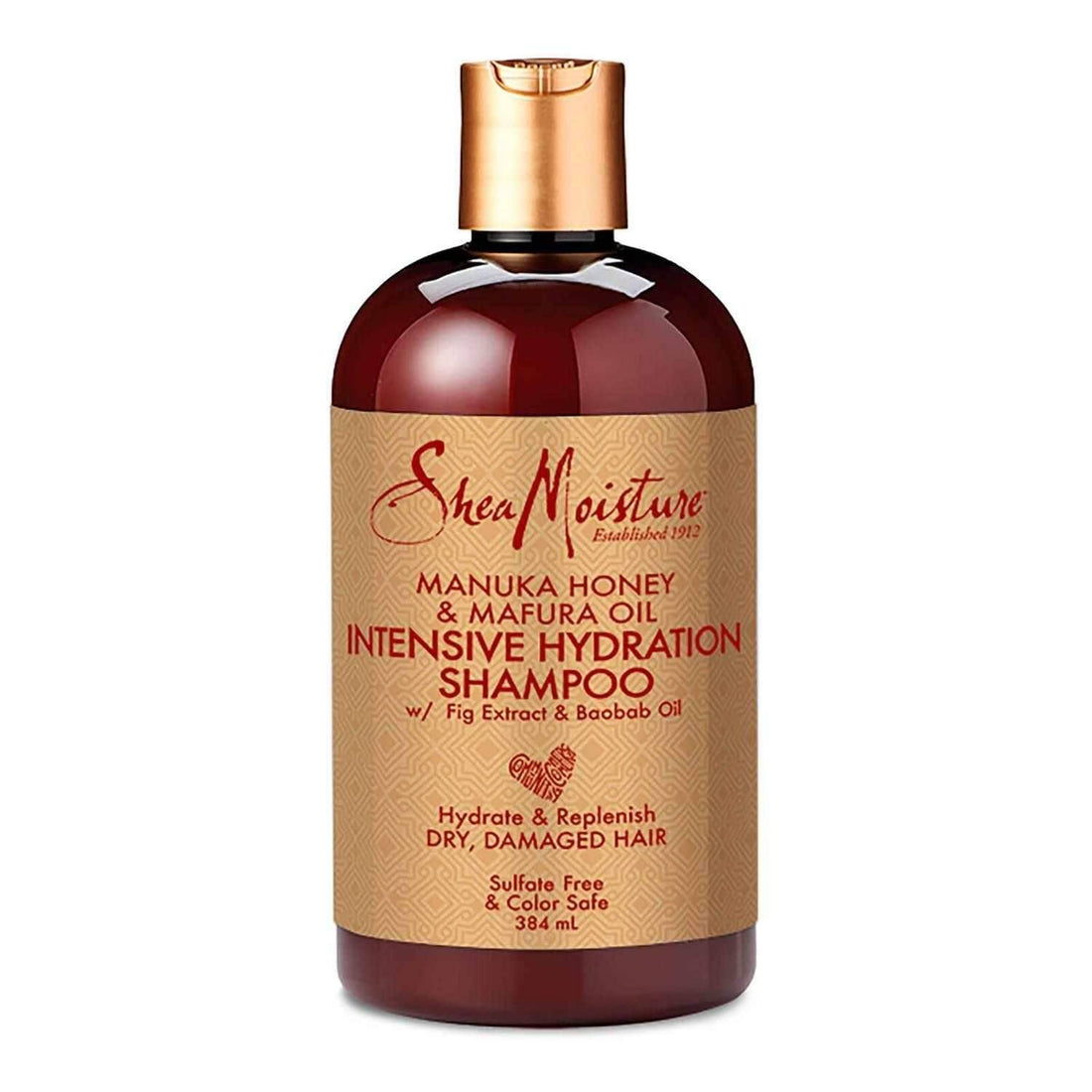 Shea Moisture Manuka Honig &amp; Mafura Öl Intensiv feuchtigkeitsspendendes Shampoo 384ml