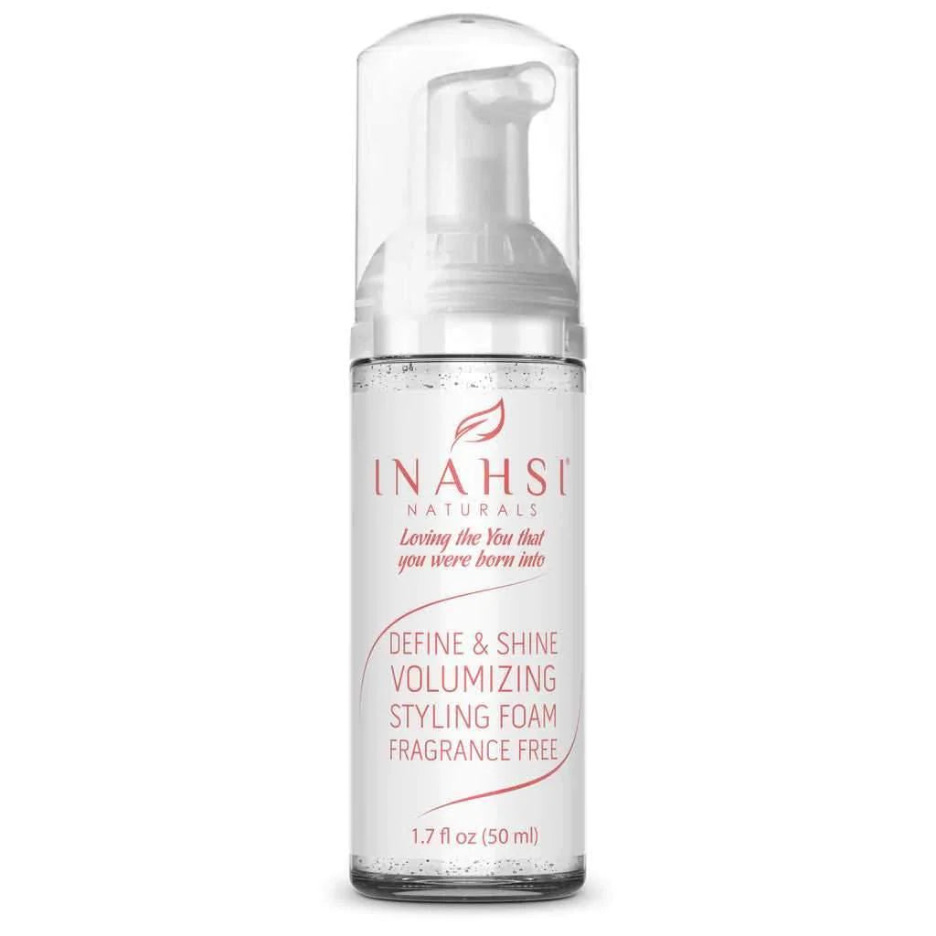 Inahsi Naturals Define &amp; Shine Volumizing Styling Foam