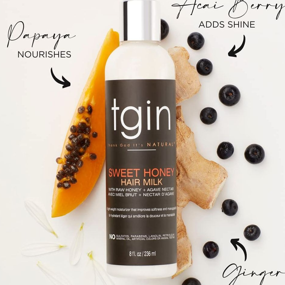 Tgin Sweet Honey Hair Milk 8oz