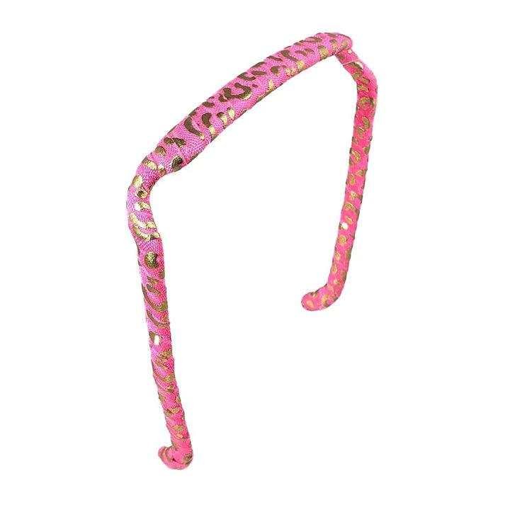 Zazzy Bandz Pink und Gold Gepard umwickelt