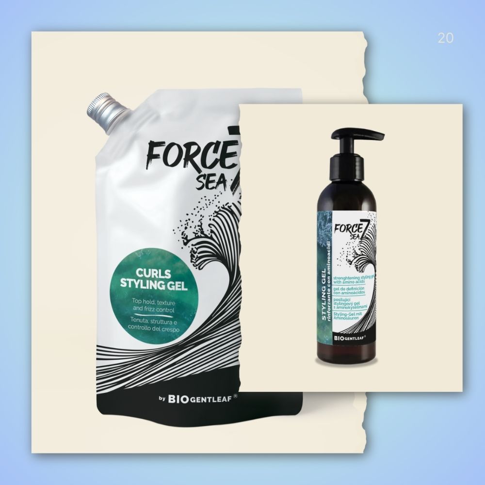Bio Gentleaf Force 7 Sea Strengthening Styling Gel 200ml