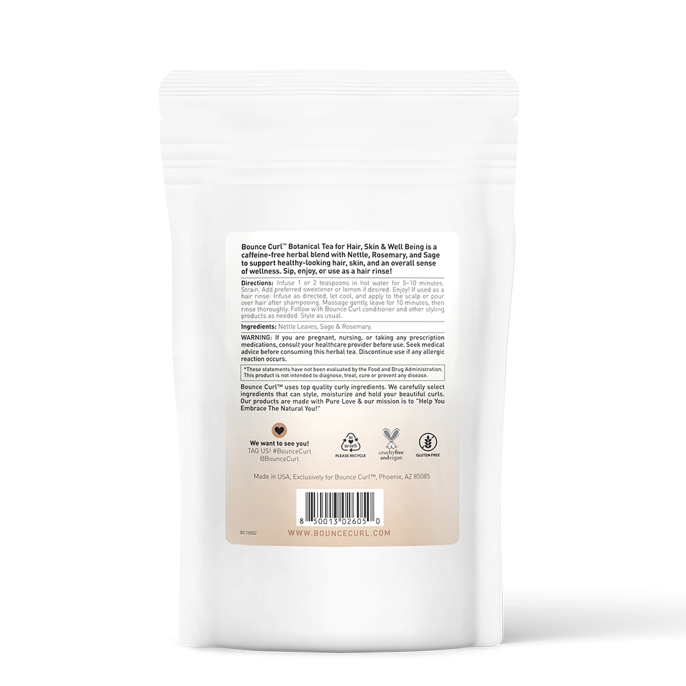 Bounce Curl Botanical Tea for Hair, Skin &amp; Well Being