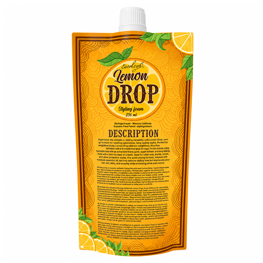 Ecoslay Lemon Drop Styling Foam