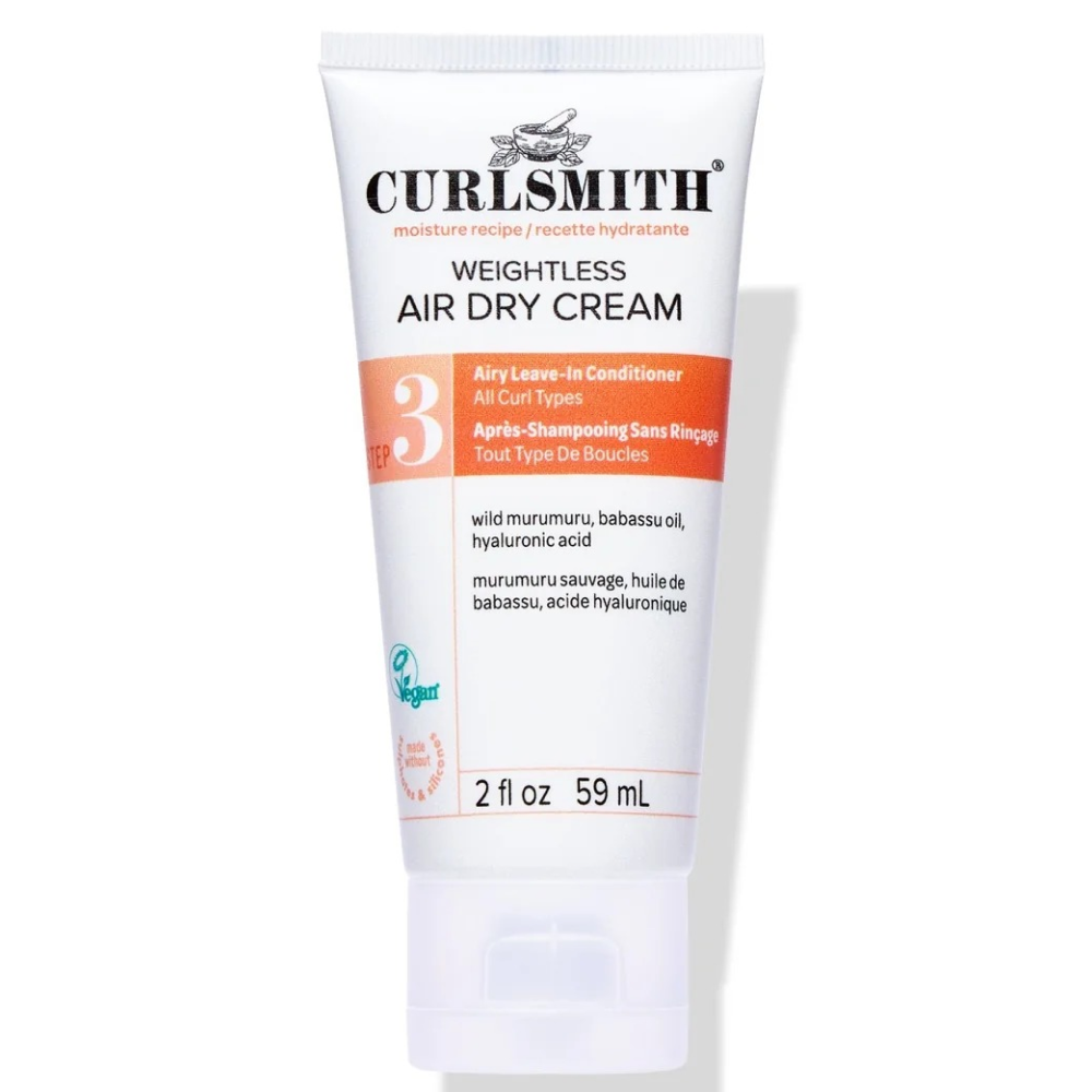 Curlmith Moisture recipe recette hydratante weightless air dry cream