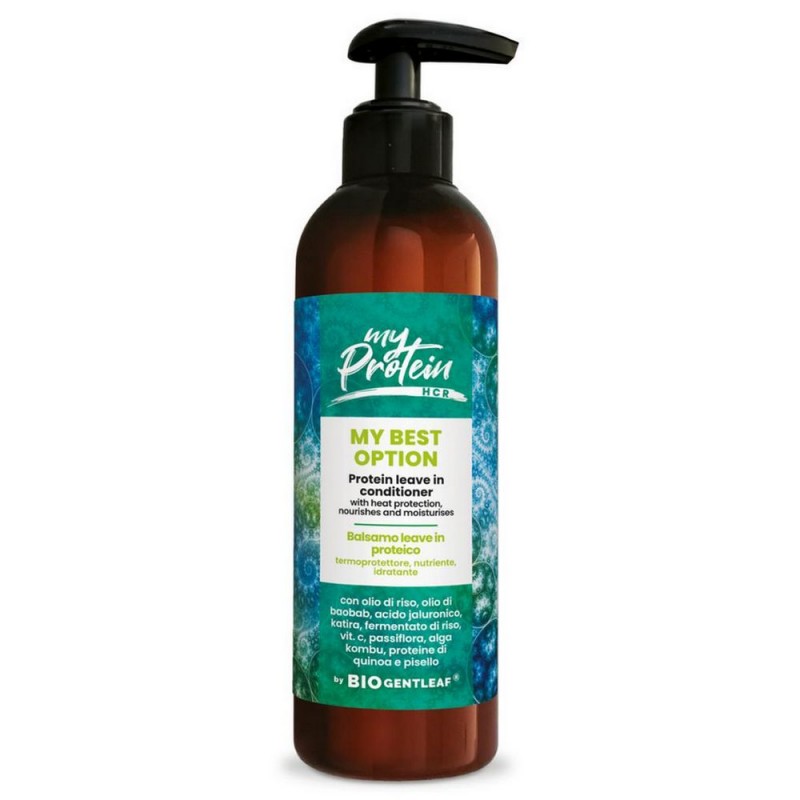my protein HCR My Best Option Protein leave in conditioner  with heat protection nourishes and moisturises 
